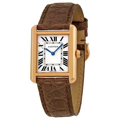 ladies cartier tank solo|cartier tank solo watch women's.